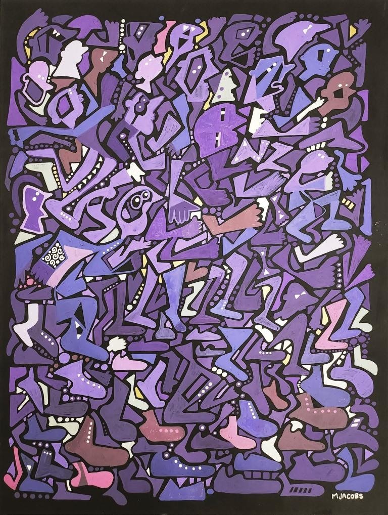 Mike Jacobs, Runners in Violet Mike Jacobs, Runners in Violet