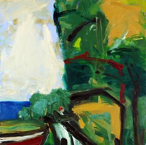 Painting, Saint-Jean-Cap-Ferrat, Neal Turner
