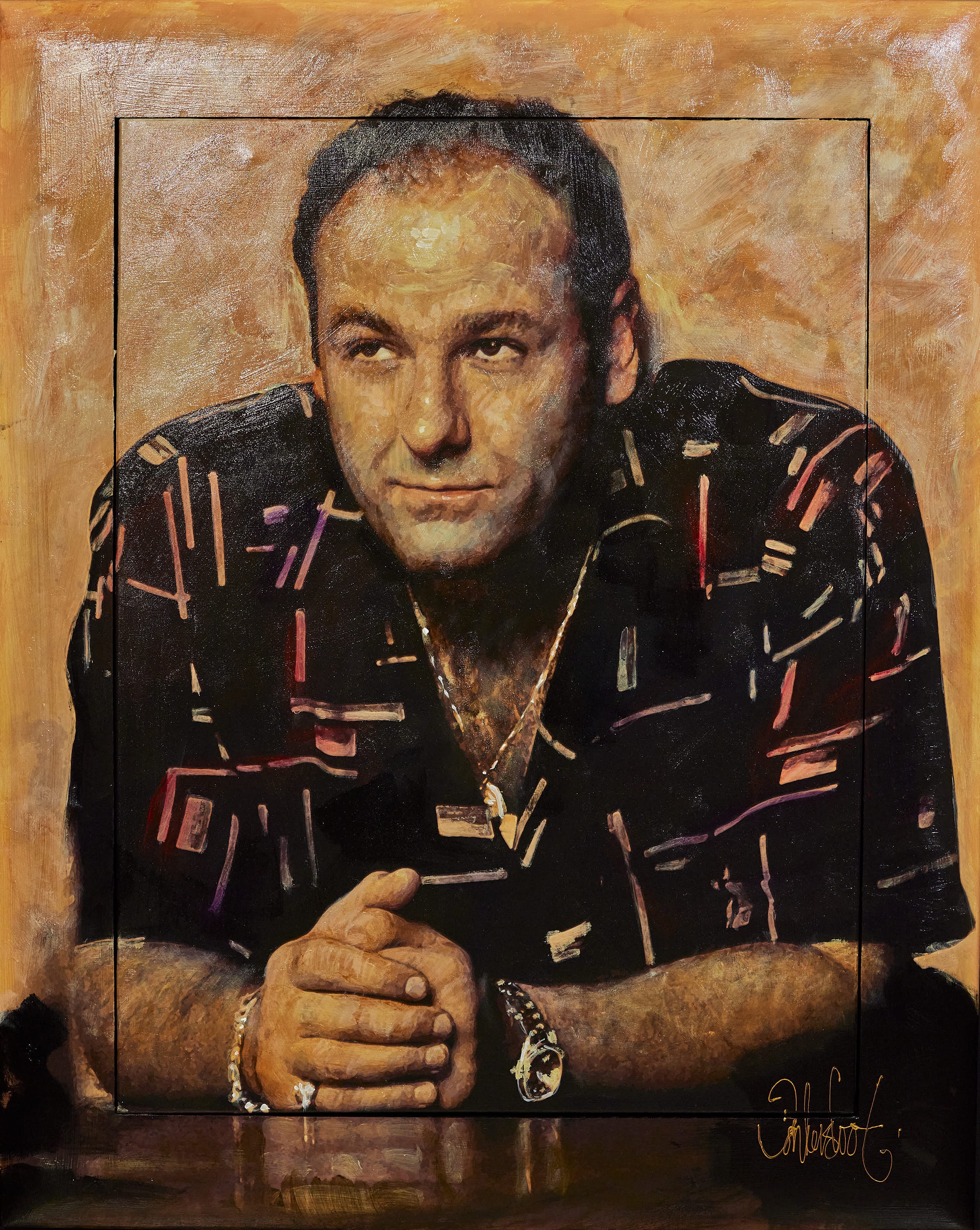Peter Donkersloot, Tony Soprano - James Gandolfini Peter Donkersloot, Tony Soprano - James Gandolfini
