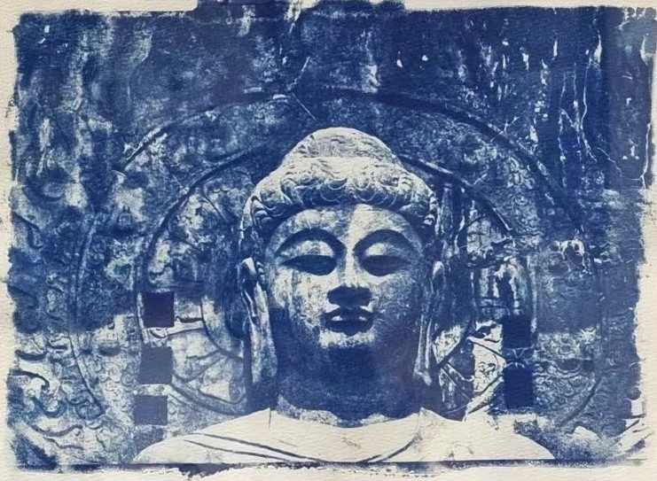 Rongge Zhu, Bleu Rongge Zhu, Bleu