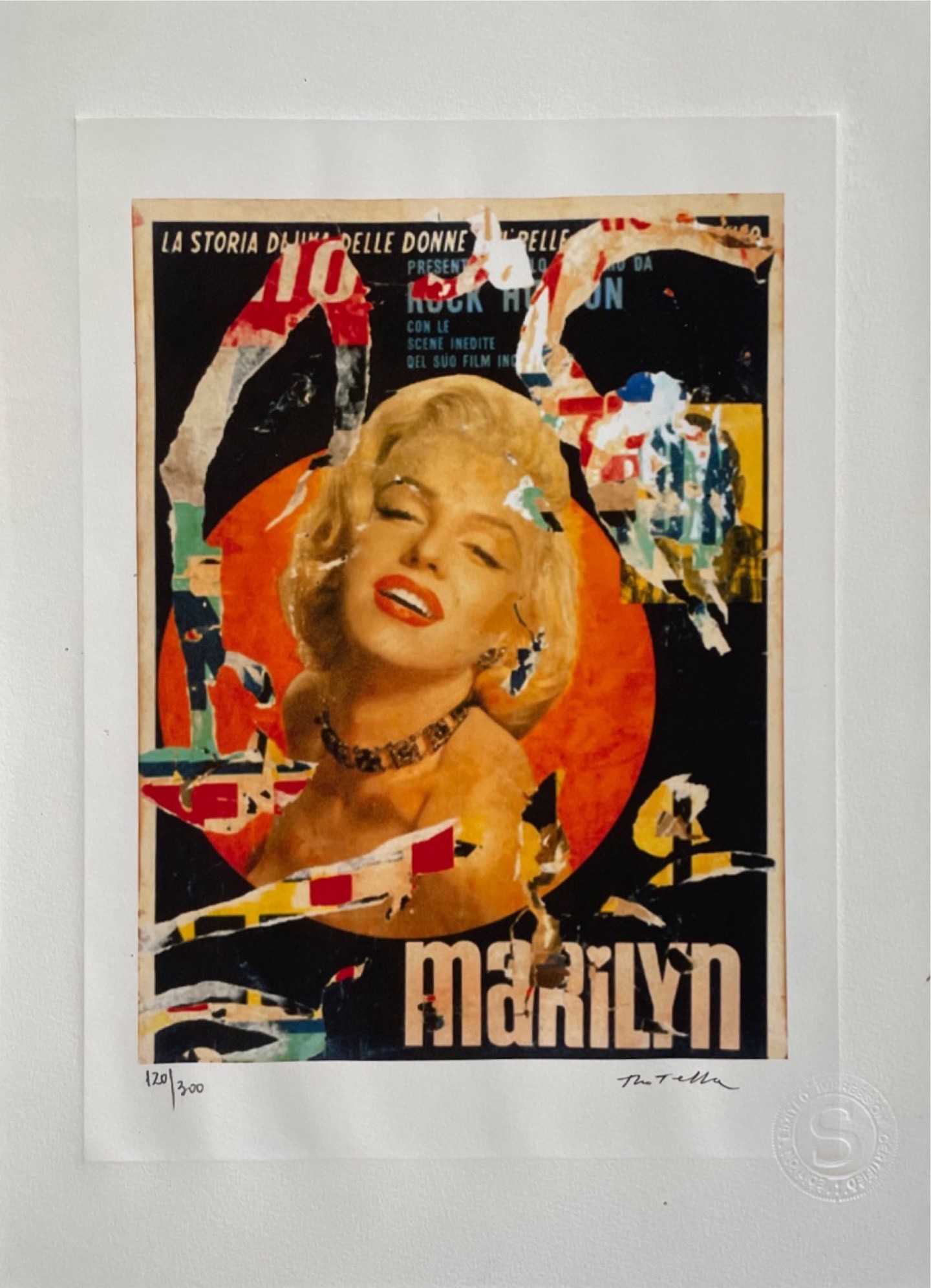 Mimmo Rotella, Marilyn Mimmo Rotella, Marilyn