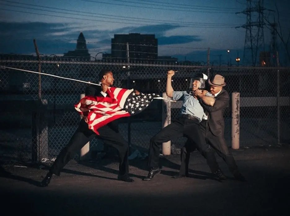 Tyler Shields, American Flag (1) Tyler Shields, American Flag (1)
