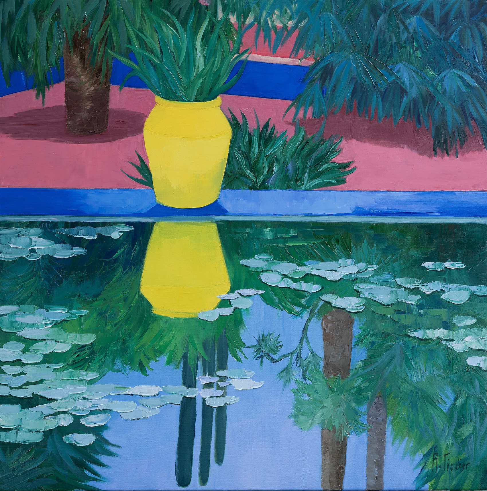 Agnès Tiollier, Instant Majorelle VI Agnès Tiollier, Instant Majorelle VI