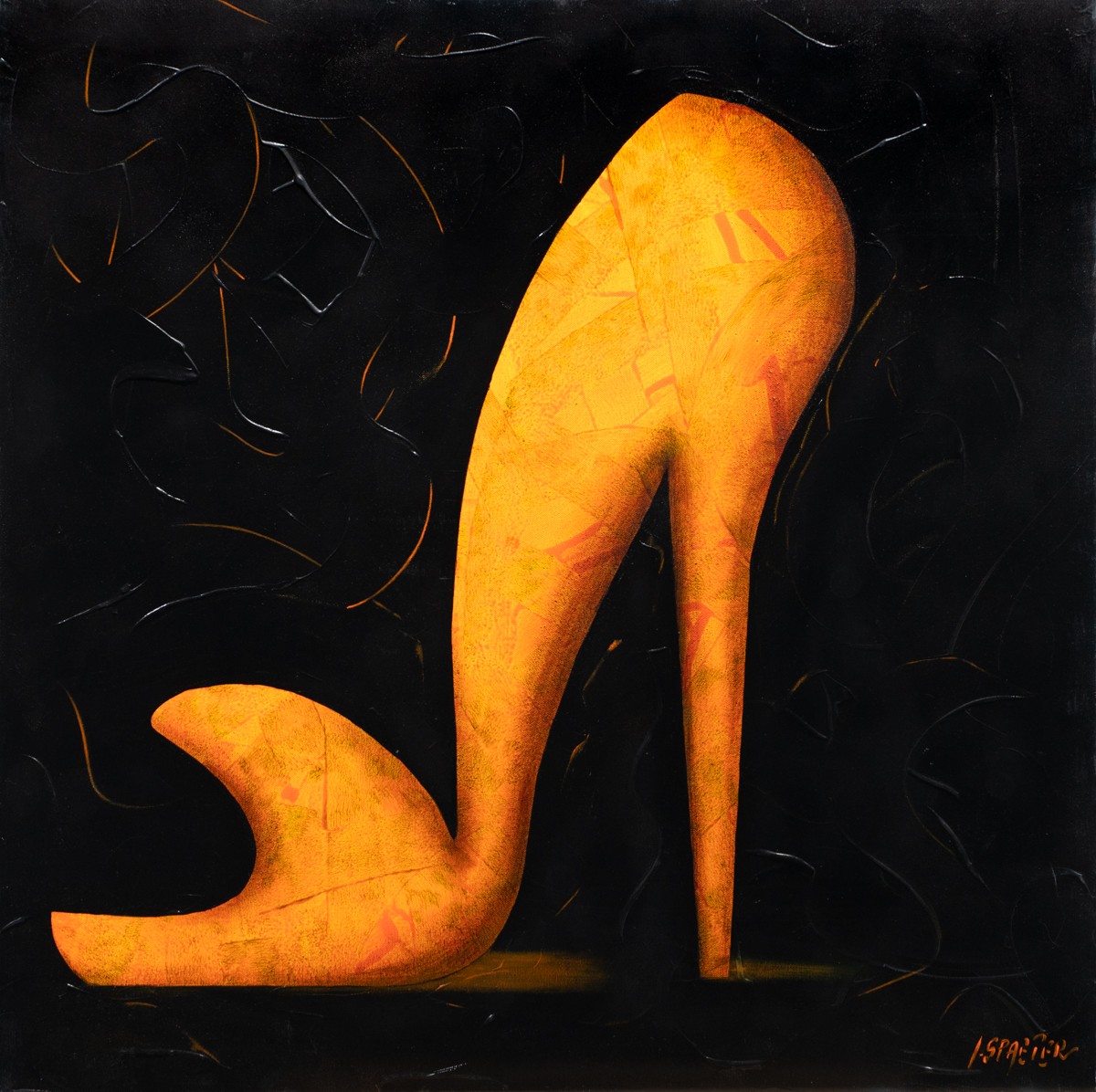 Jackie Spaeter, Féminin n°7 - série chaussures de femme Jackie Spaeter, Féminin n°7 - série chaussures de femme
