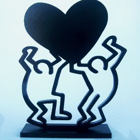 Sculpture, Le coeur de Haring, PyB