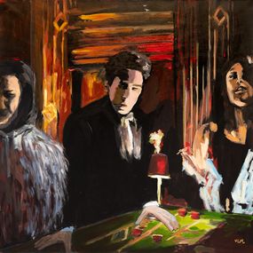 Painting, Casino, Valérie Le Merrer