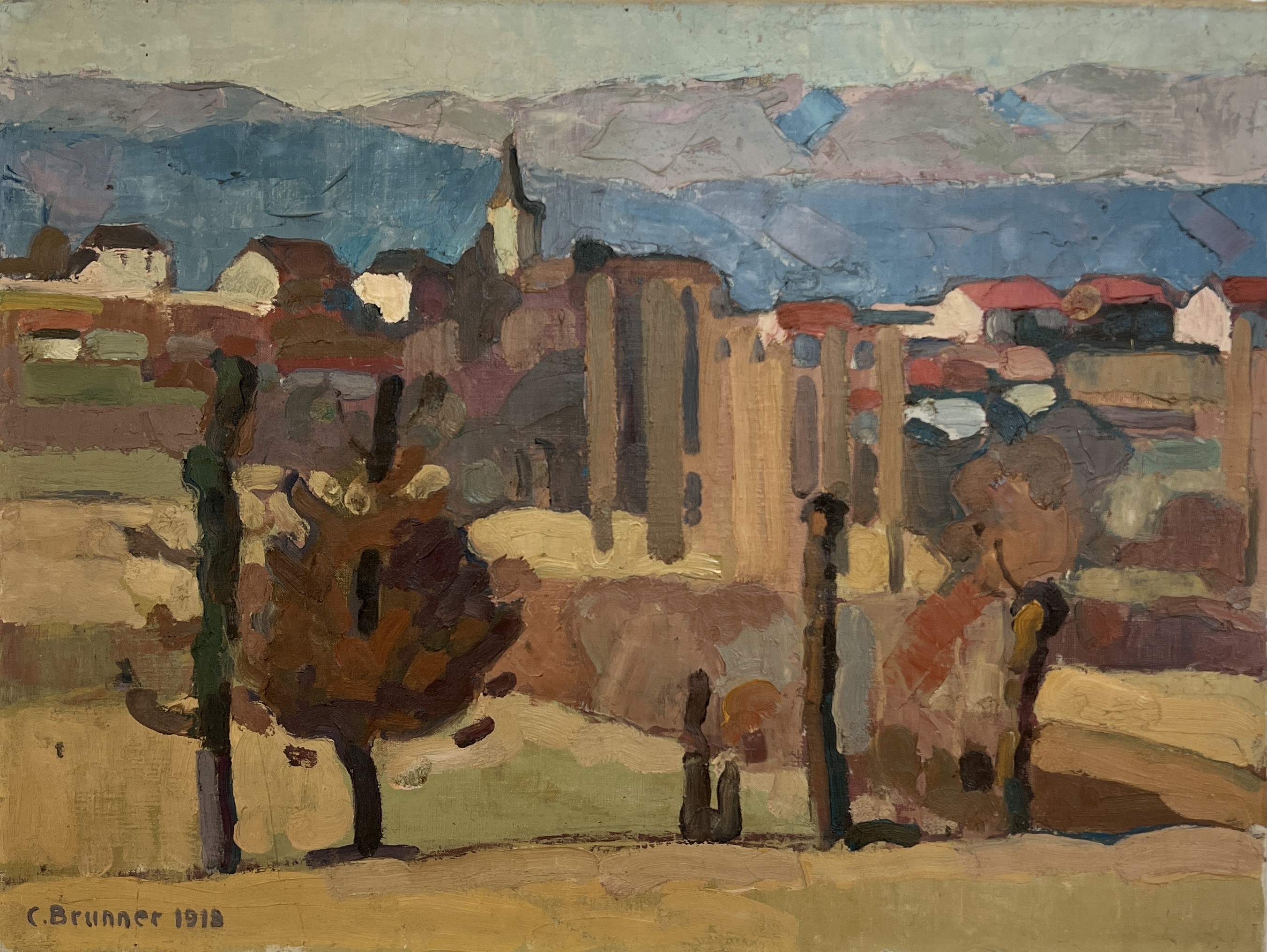 Charles Emile Brunner, Campagne genevoise Charles Emile Brunner, Campagne genevoise