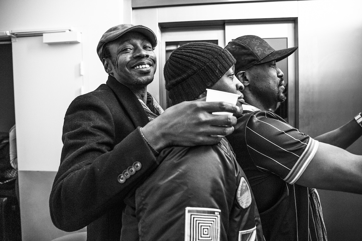 Lucas Perrigot, MC Solaar, Daddy Lord C et JP Manova - Médiathèque Françoise Sagan - Paris - Concert de JP Manova pour la radio Le Mouv' - série photo Noir et Blanc Lucas Perrigot, MC Solaar, Daddy Lord C et JP Manova - Médiathèque Françoise Sagan - Paris - Concert de JP Manova pour la radio Le Mouv' - série photo Noir et Blanc