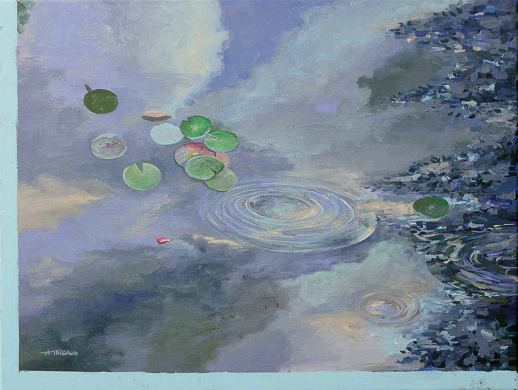 Aurélie Trabaud, Lilies - Printemps à Giverny Aurélie Trabaud, Lilies - Printemps à Giverny