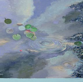 Pintura, Lilies - Printemps à Giverny, Aurélie Trabaud