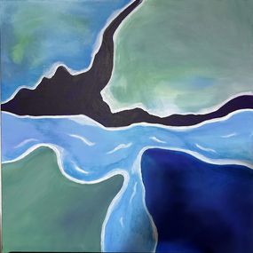 Gemälde, Suite bleue 3, Kloo