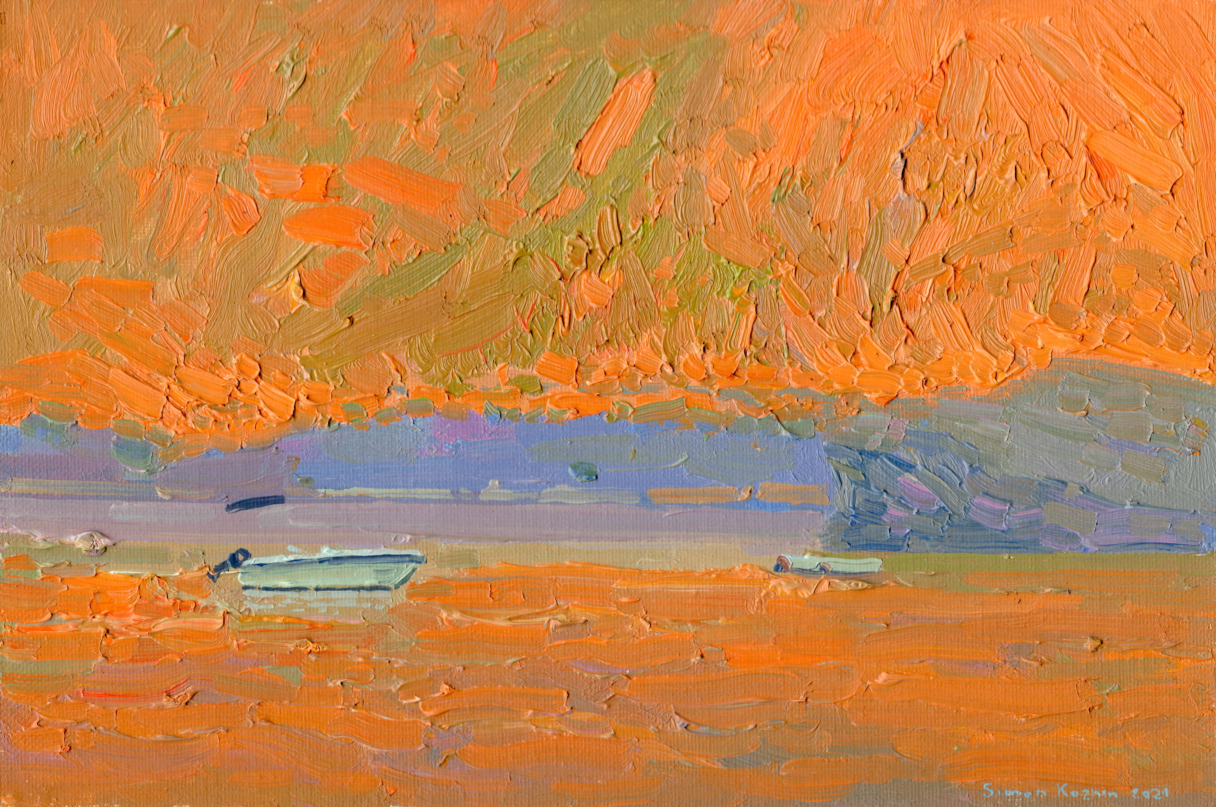 Simon Kozhin, Orange sunset. Bali. Crete. Greece Simon Kozhin, Orange sunset. Bali. Crete. Greece