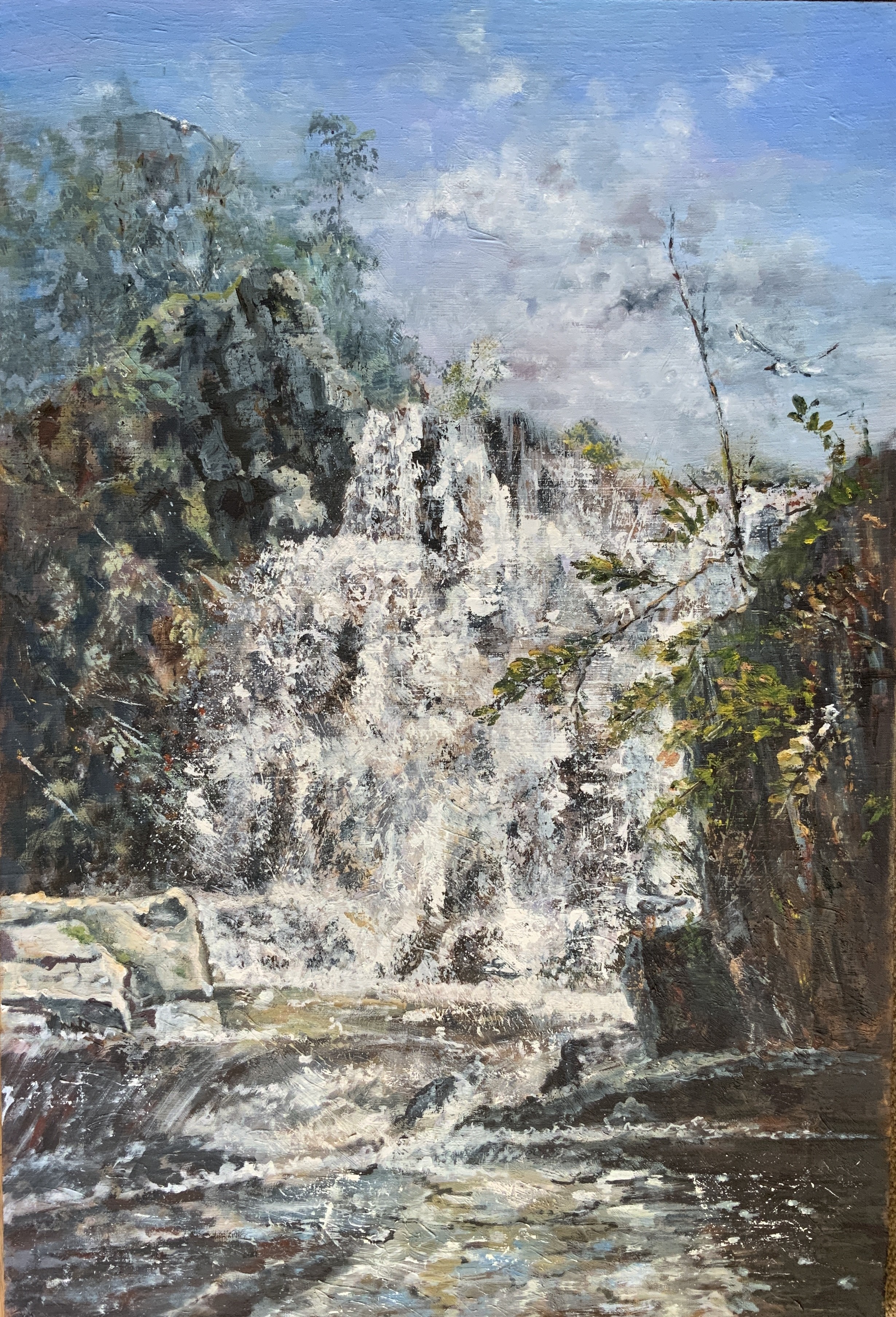 Elena Chulkova, A waterfall that I will never enter Elena Chulkova, A waterfall that I will never enter
