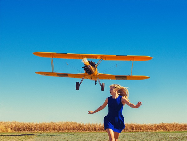 Tyler Shields, Girl Running From Plane (3) Tyler Shields, Girl Running From Plane (3)