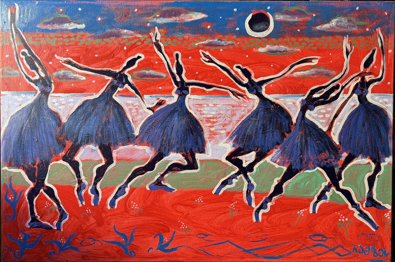 Ramaz Chantladze, Repetition, Series of Ballerinas Ramaz Chantladze, Repetition, Series of Ballerinas