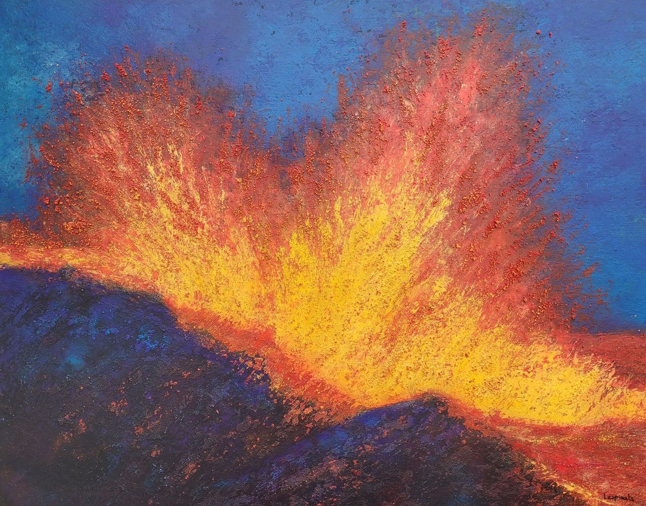 Nadine de Lespinats, La lumière du Volcan Nadine de Lespinats, La lumière du Volcan