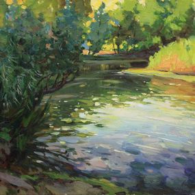 Gemälde, At the river, Alisa Onipchenko-Cherniakovska