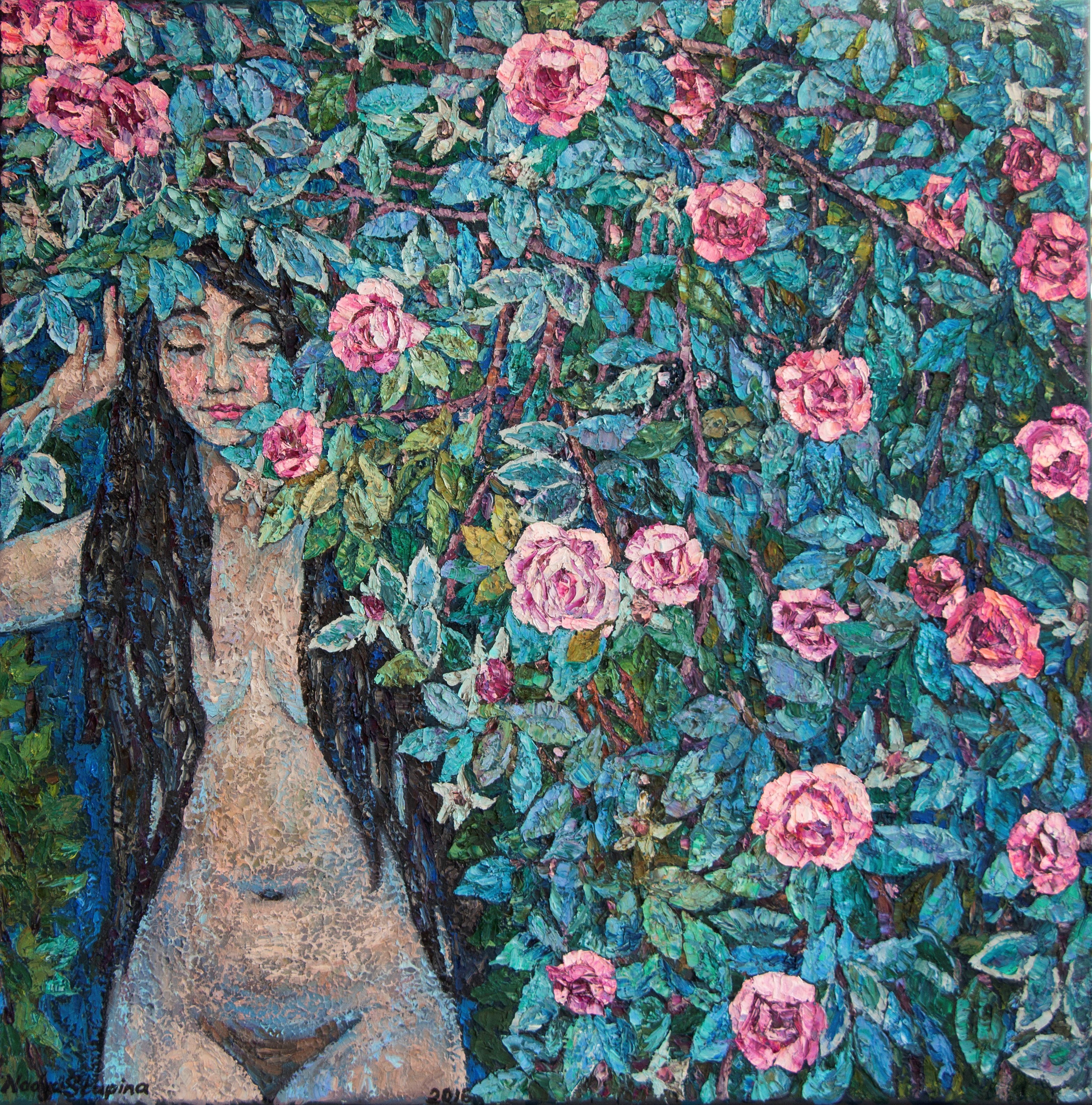 Nadezda Stupina, In the fragrance of roses.Eve. Nadezda Stupina, In the fragrance of roses.Eve.