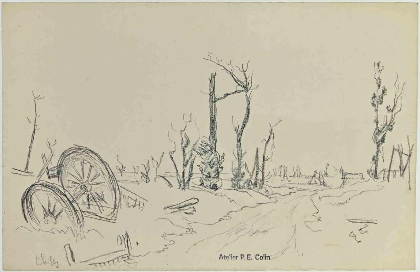Paul Emile Colin, The Road Paul Emile Colin, The Road