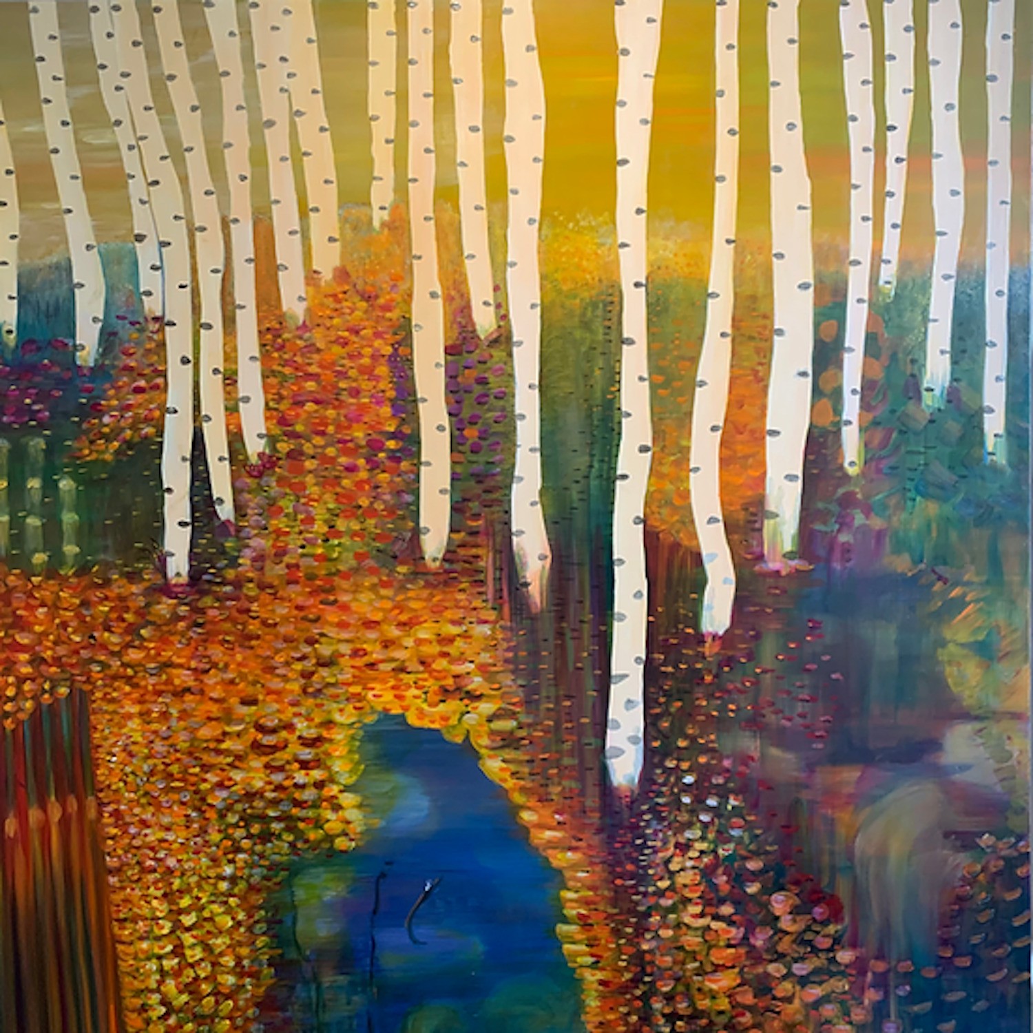 Helen Brough, Birch Forest Saffron Helen Brough, Birch Forest Saffron