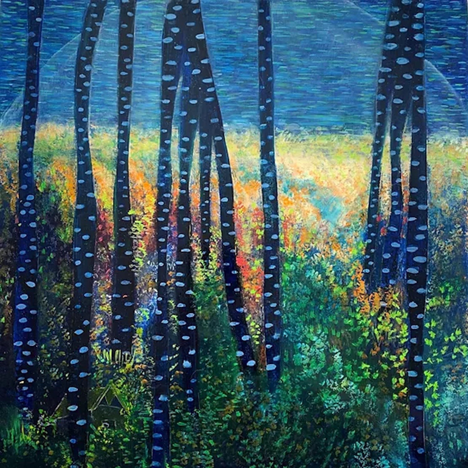 Helen Brough, Winter forest birch small Helen Brough, Winter forest birch small