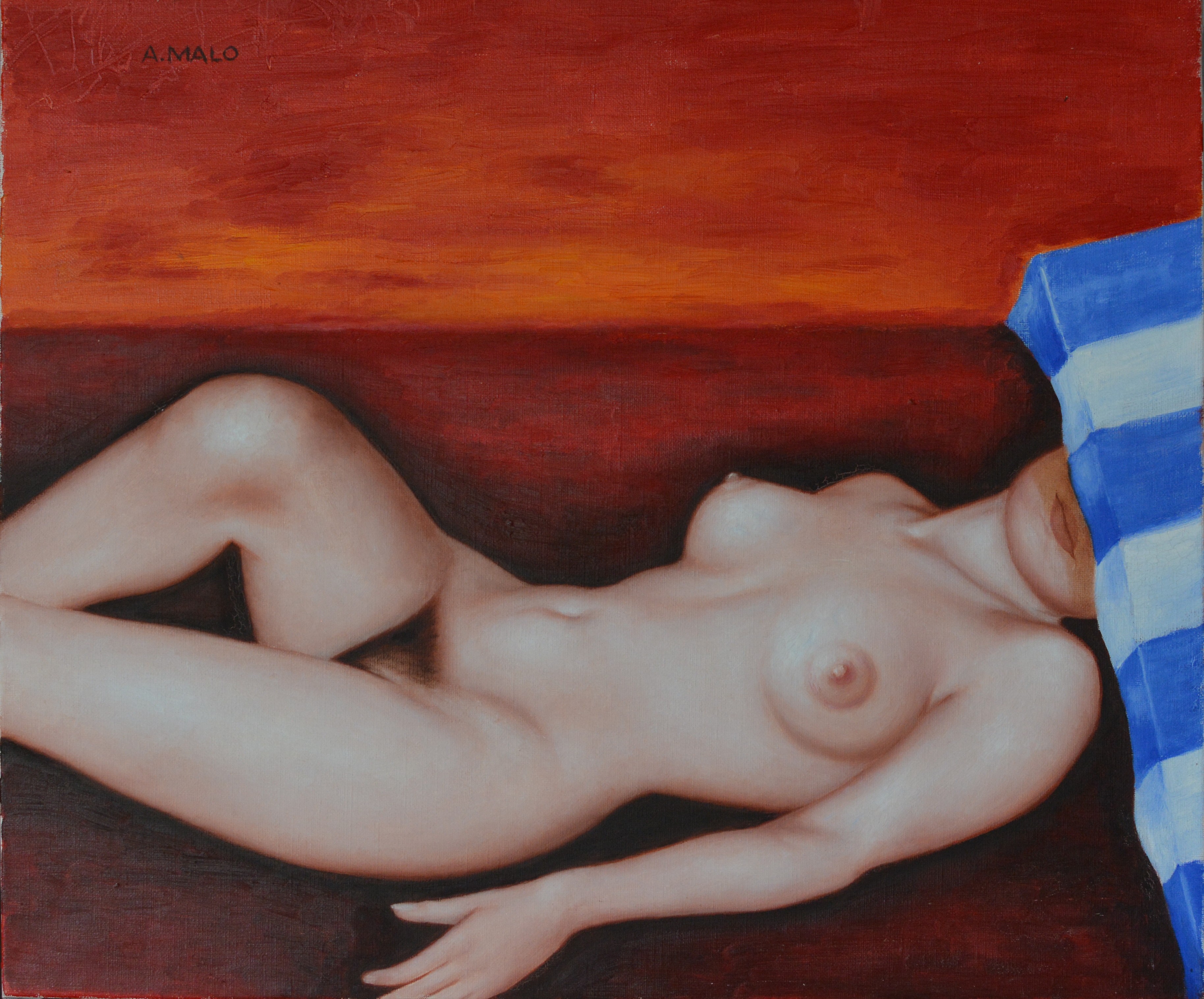Alain Malo, Vénus couchée 6 Alain Malo, Vénus couchée 6
