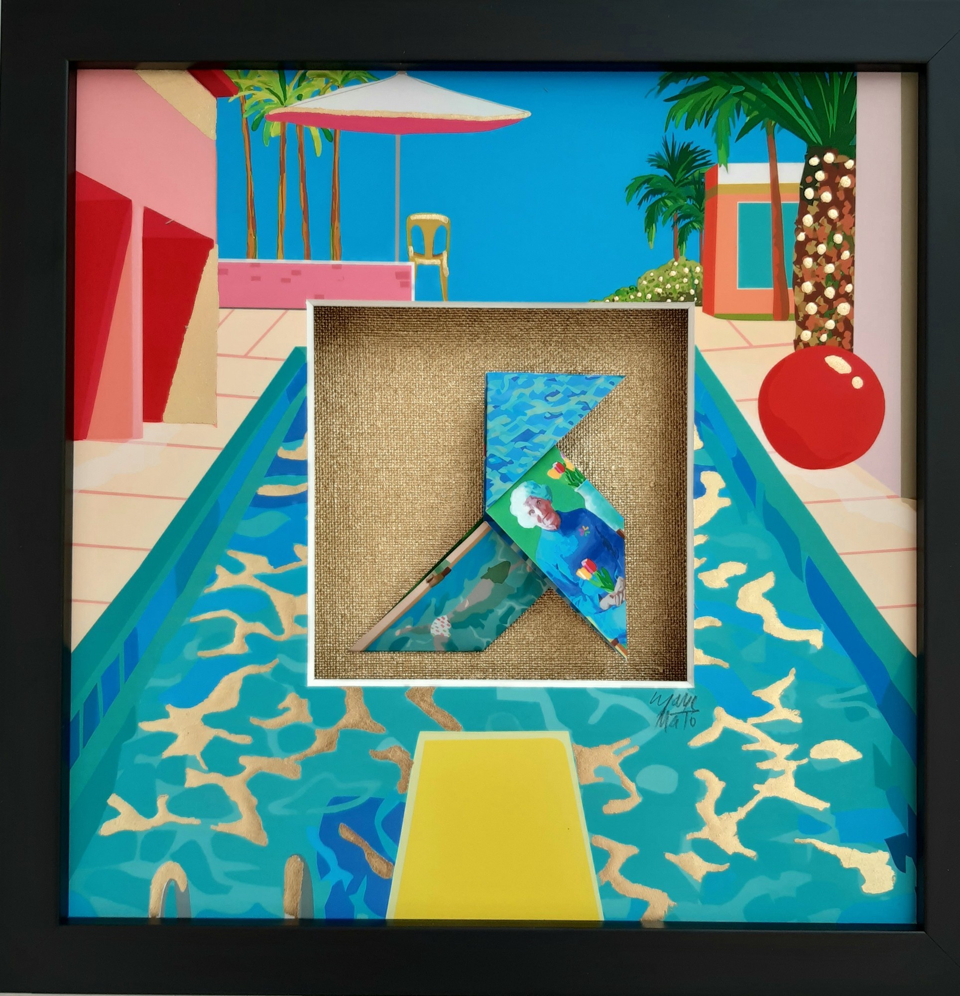 Gisèle Zanellato, Zoom D Hockney Gisèle Zanellato, Zoom D Hockney