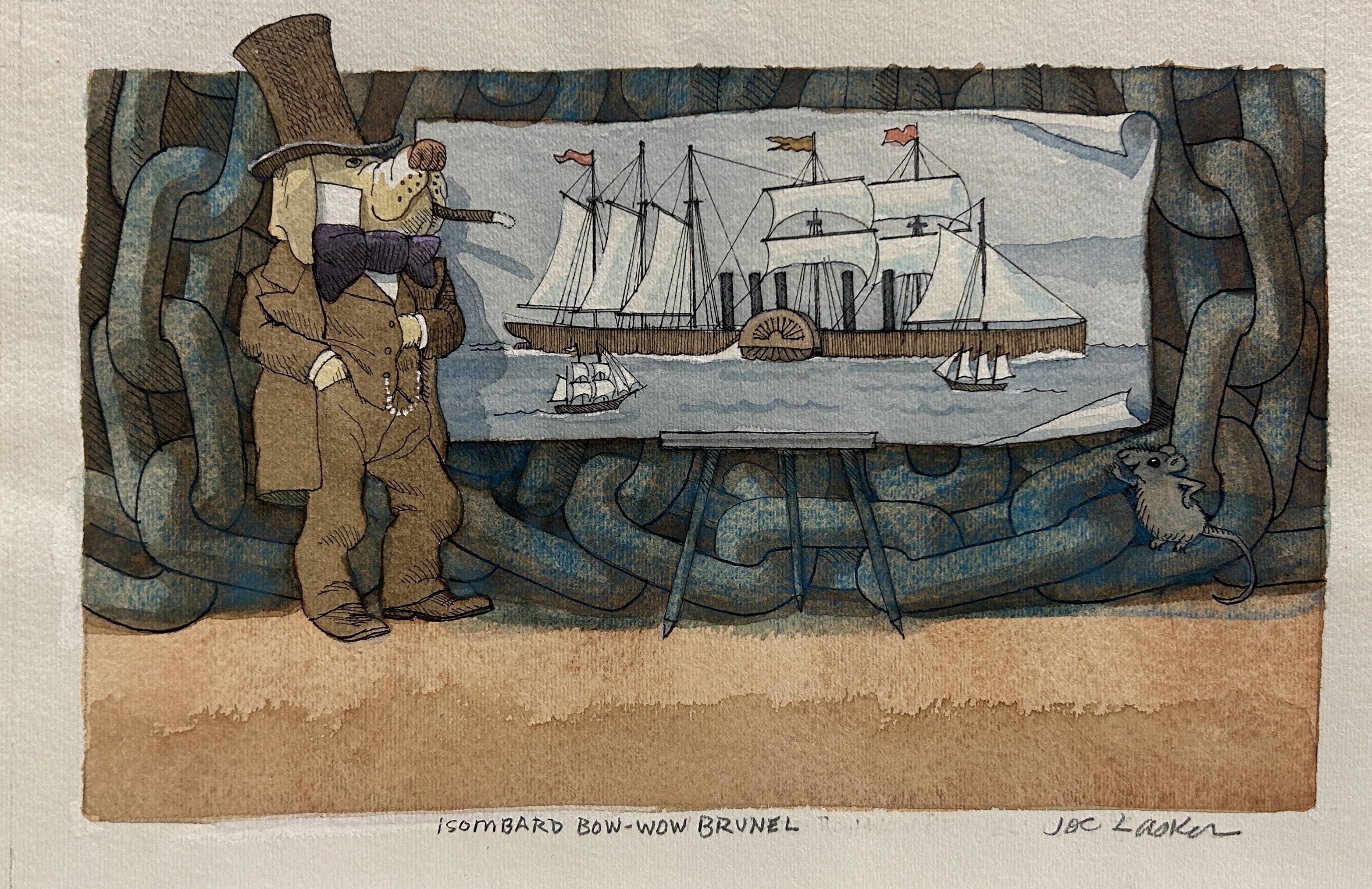 Joe Lasker, Isombard Bow-Wow Brunel Joe Lasker, Isombard Bow-Wow Brunel