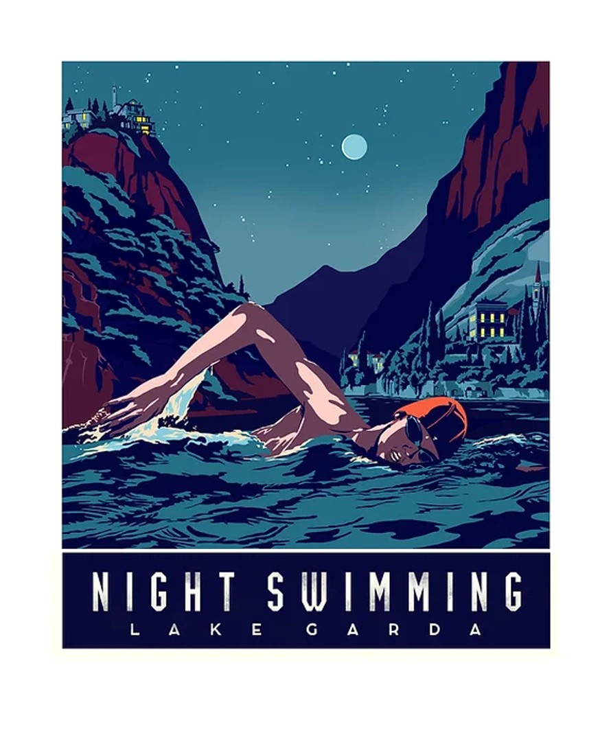 Bill Butcher, Night swimming Bill Butcher, Night swimming