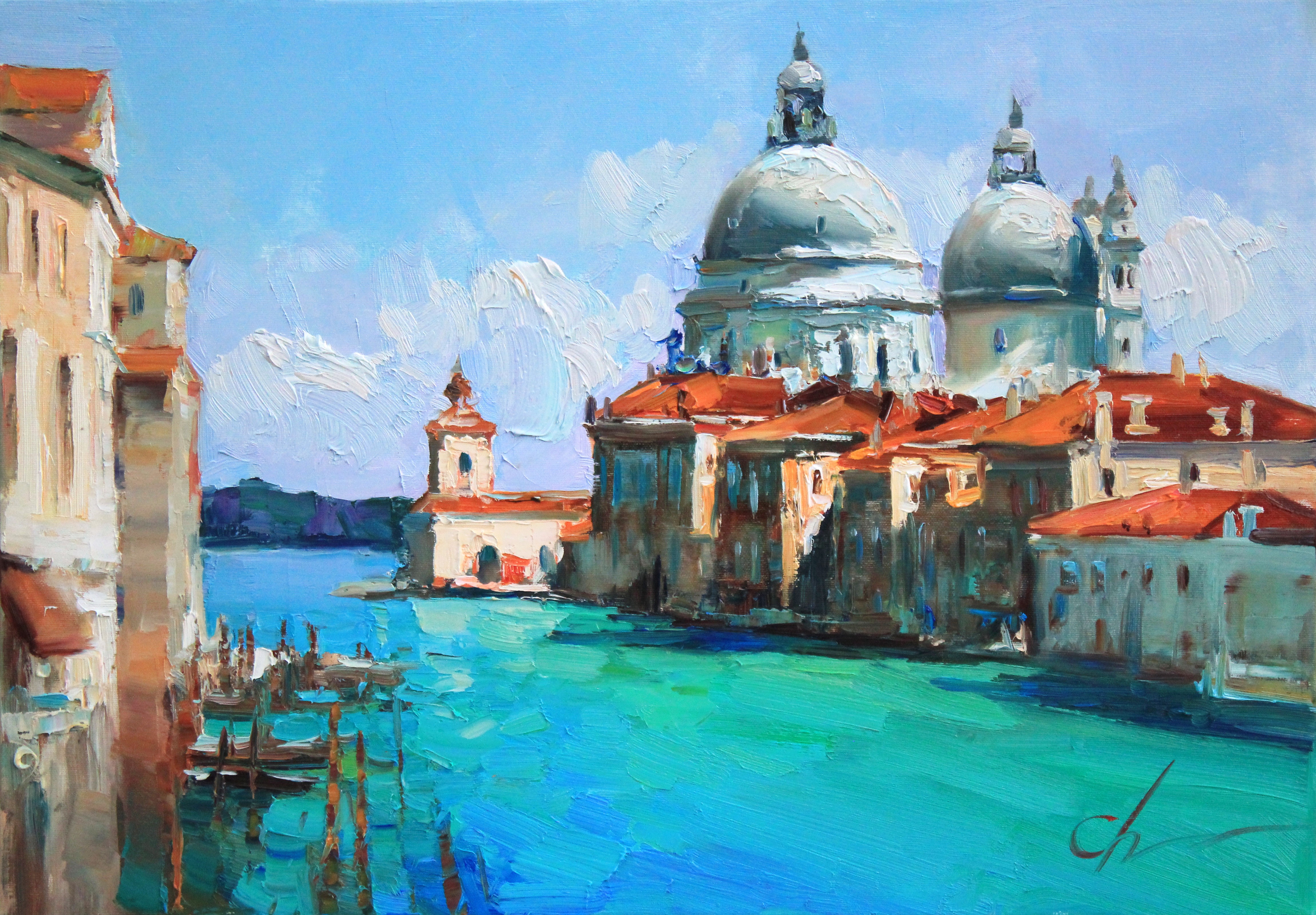 Serhii Cherniakovskyi, Grand Canal of Venice Serhii Cherniakovskyi, Grand Canal of Venice