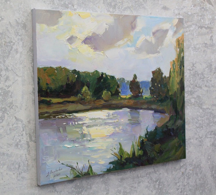 Alisa Onipchenko-Cherniakovska, Autumn sun, Pintura sobre lienzo