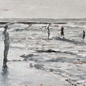 Peinture, Estate #2. From The Beaches series, Luigi Christopher Veggetti Kanku
