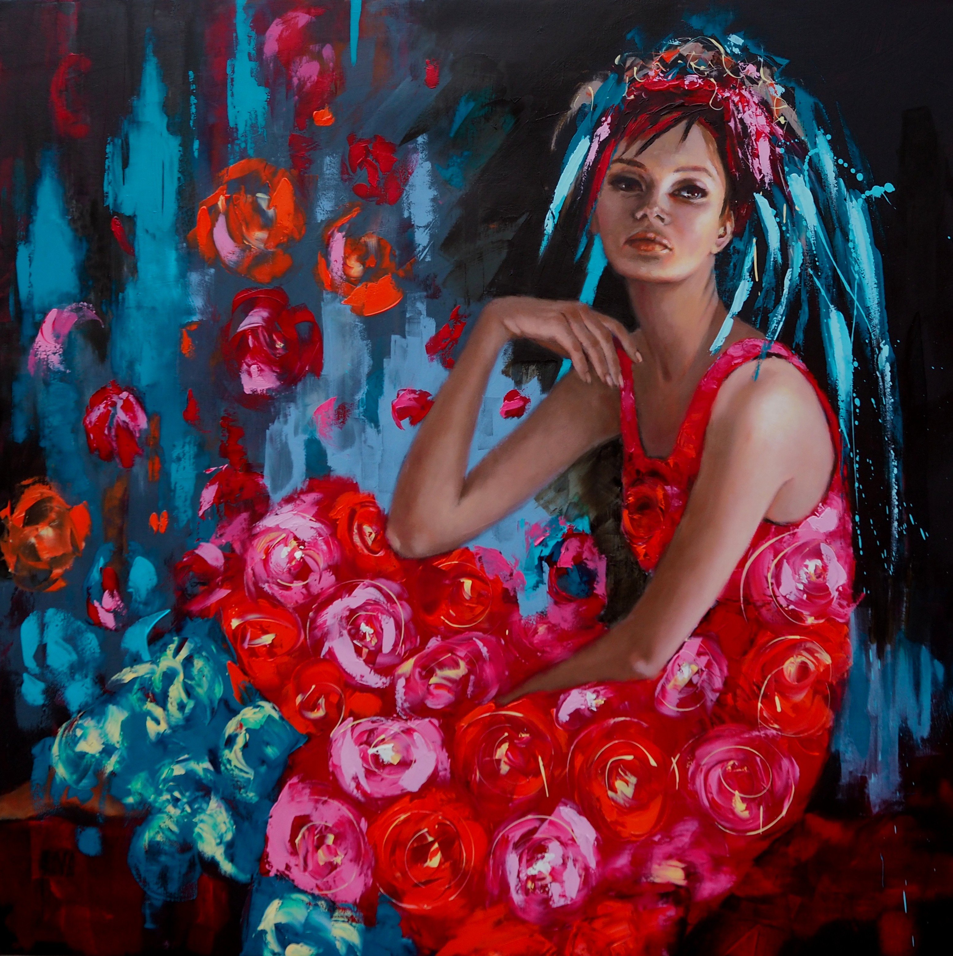Sylvie Julkowski-Egard, Impression florale Sylvie Julkowski-Egard, Impression florale