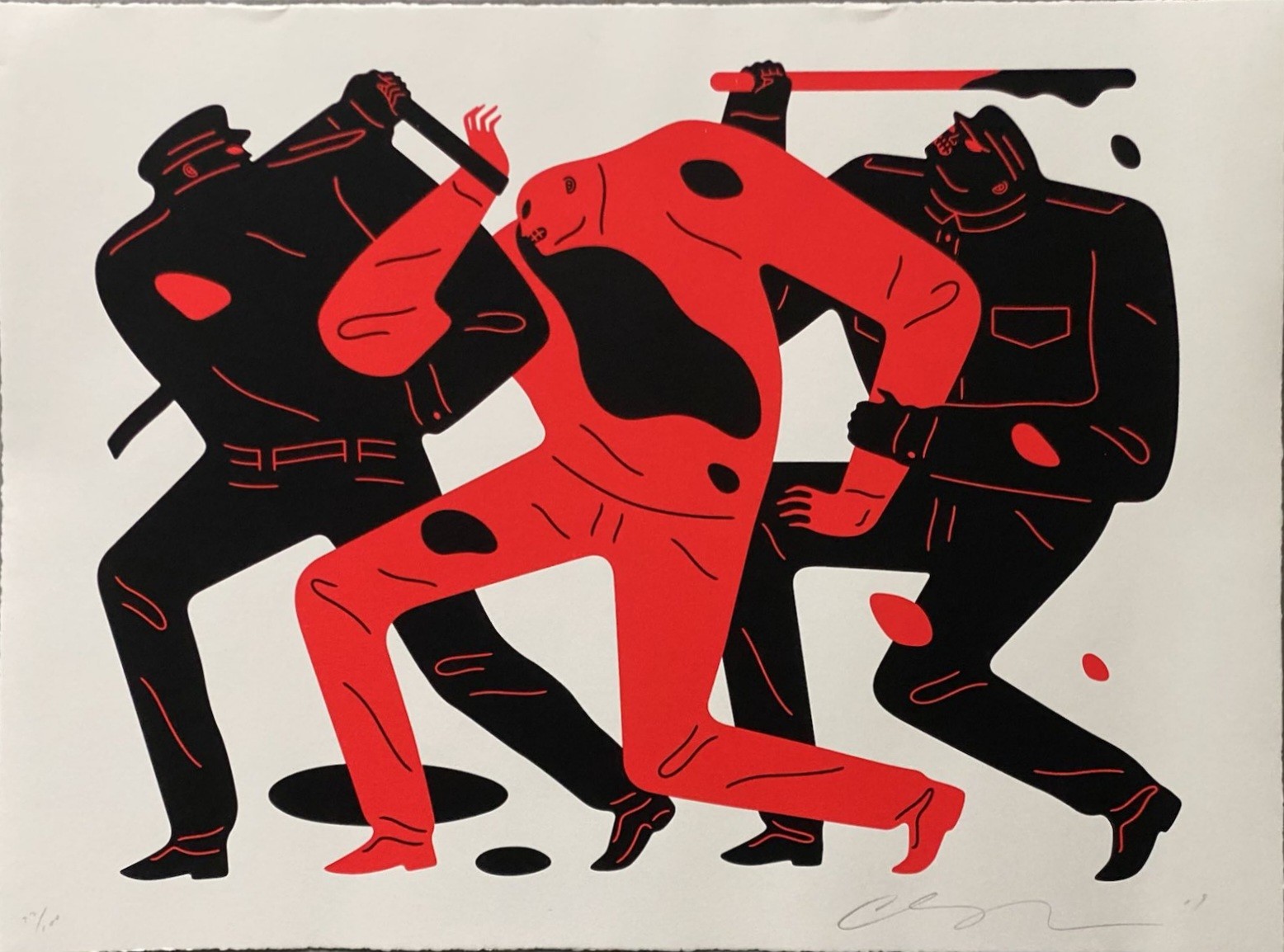 Cleon Peterson, The Disappeared (White) Cleon Peterson, The Disappeared (White)