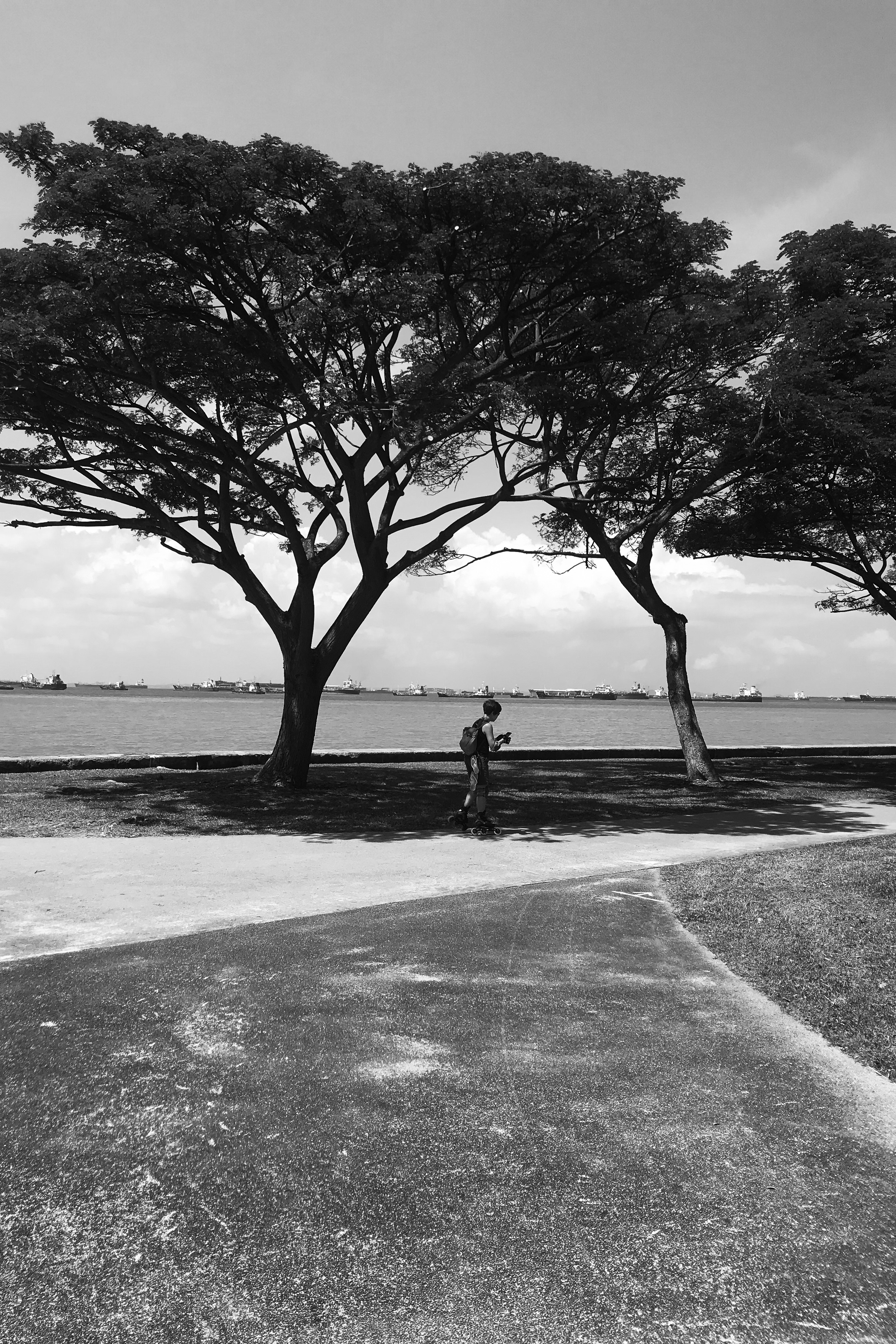 Christelle Yambayisa, Surfer en roulant, Singapour Christelle Yambayisa, Surfer en roulant, Singapour