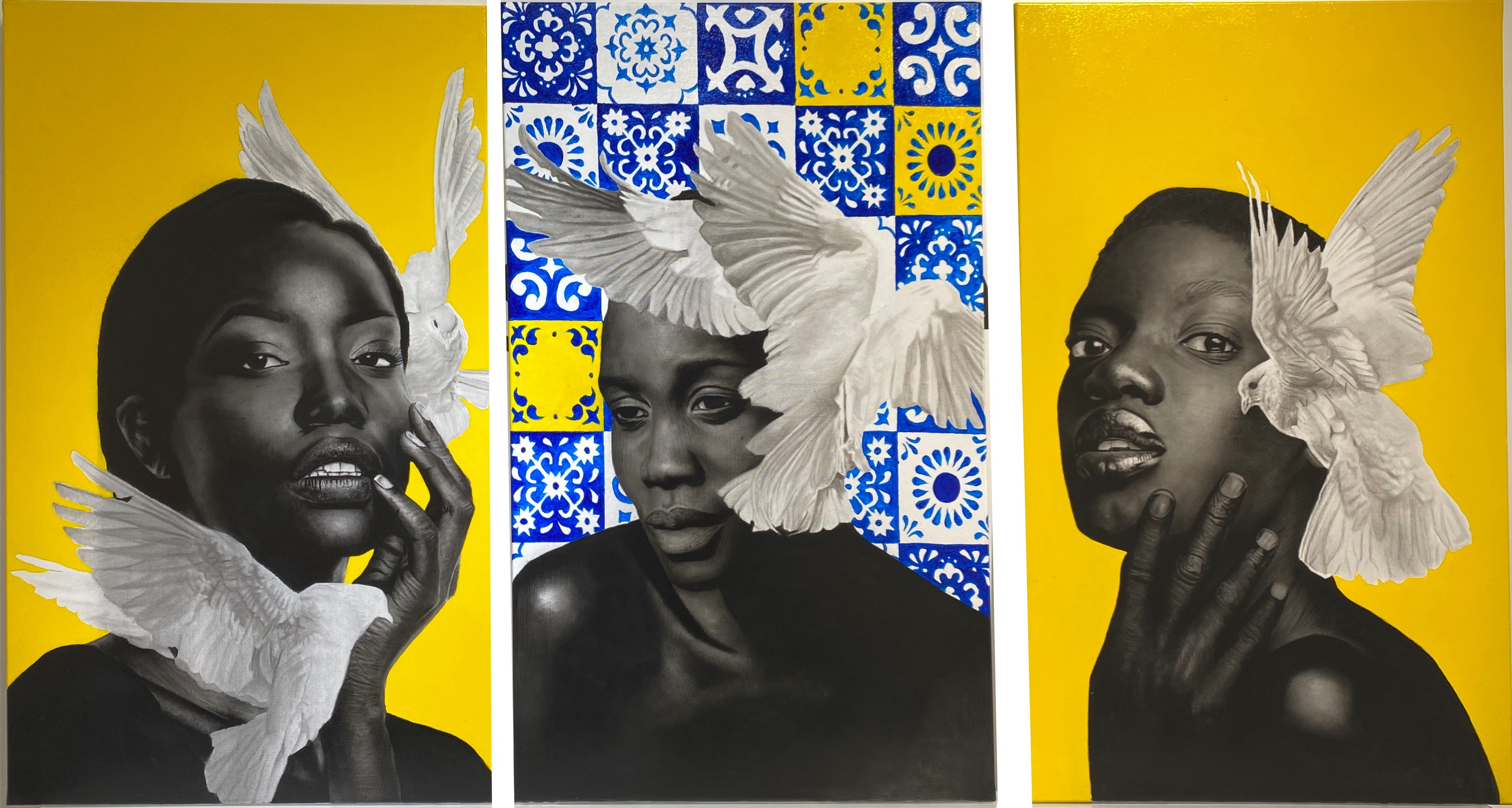 Ritchelly Oliveira, Intimidade (Triptych) Ritchelly Oliveira, Intimidade (Triptych)