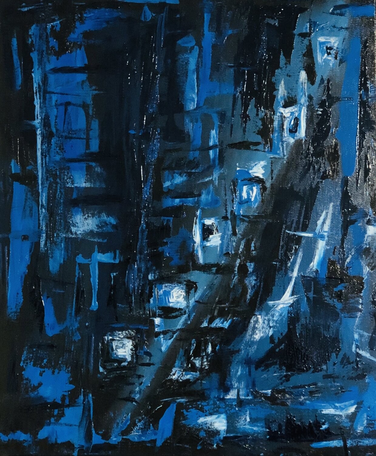 Nataliia Krykun, Blue Seascape Nataliia Krykun, Blue Seascape