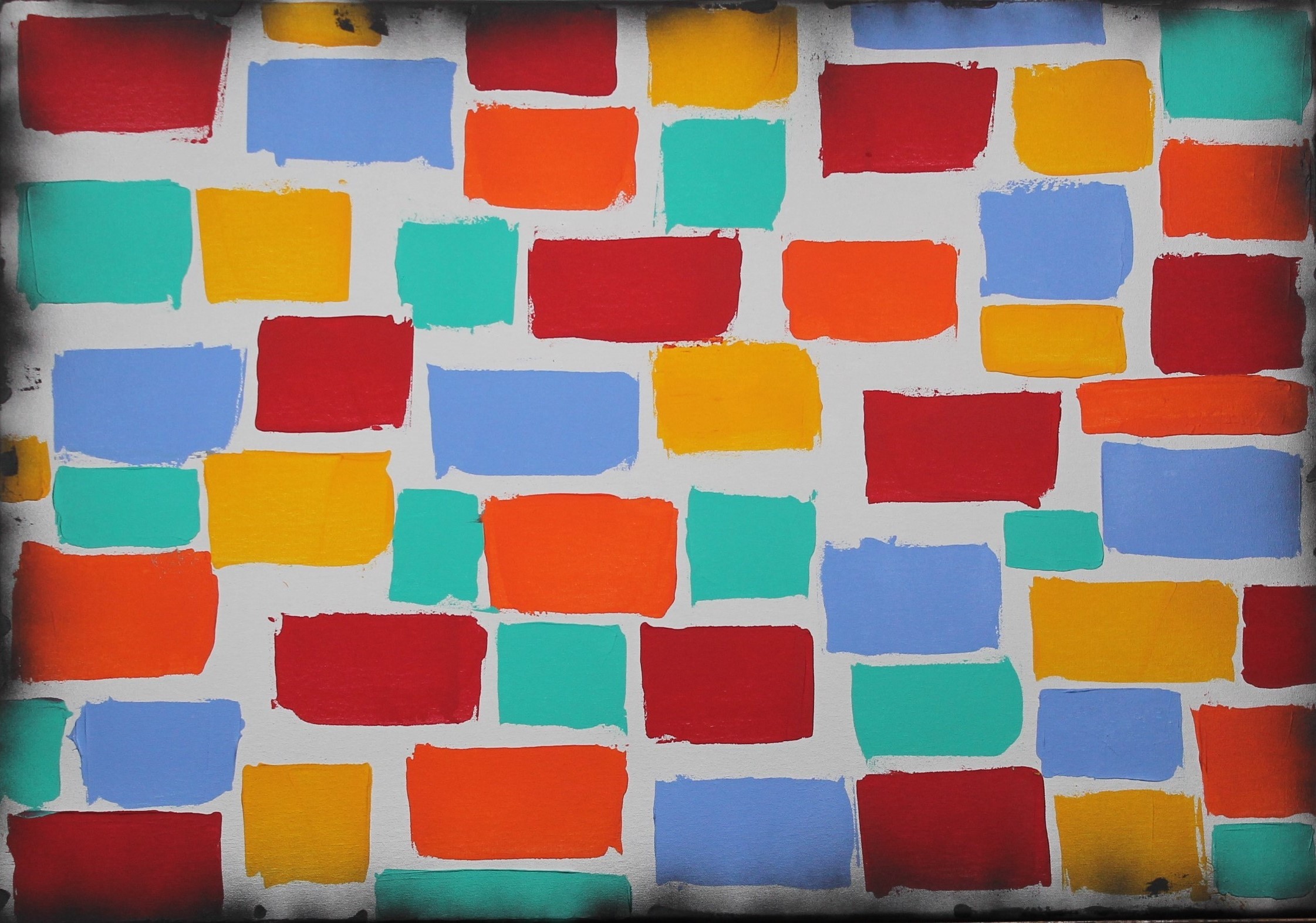 Damien Berrard, Rectangles de couleurs Damien Berrard, Rectangles de couleurs