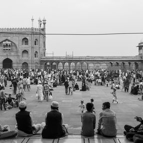Photography, Old Delhi. Jama Masjid. Inde. Inde003., Olivier Perrin