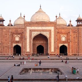 Fotografien, Agra. Taj Mahal. Inde. Inde006., Olivier Perrin