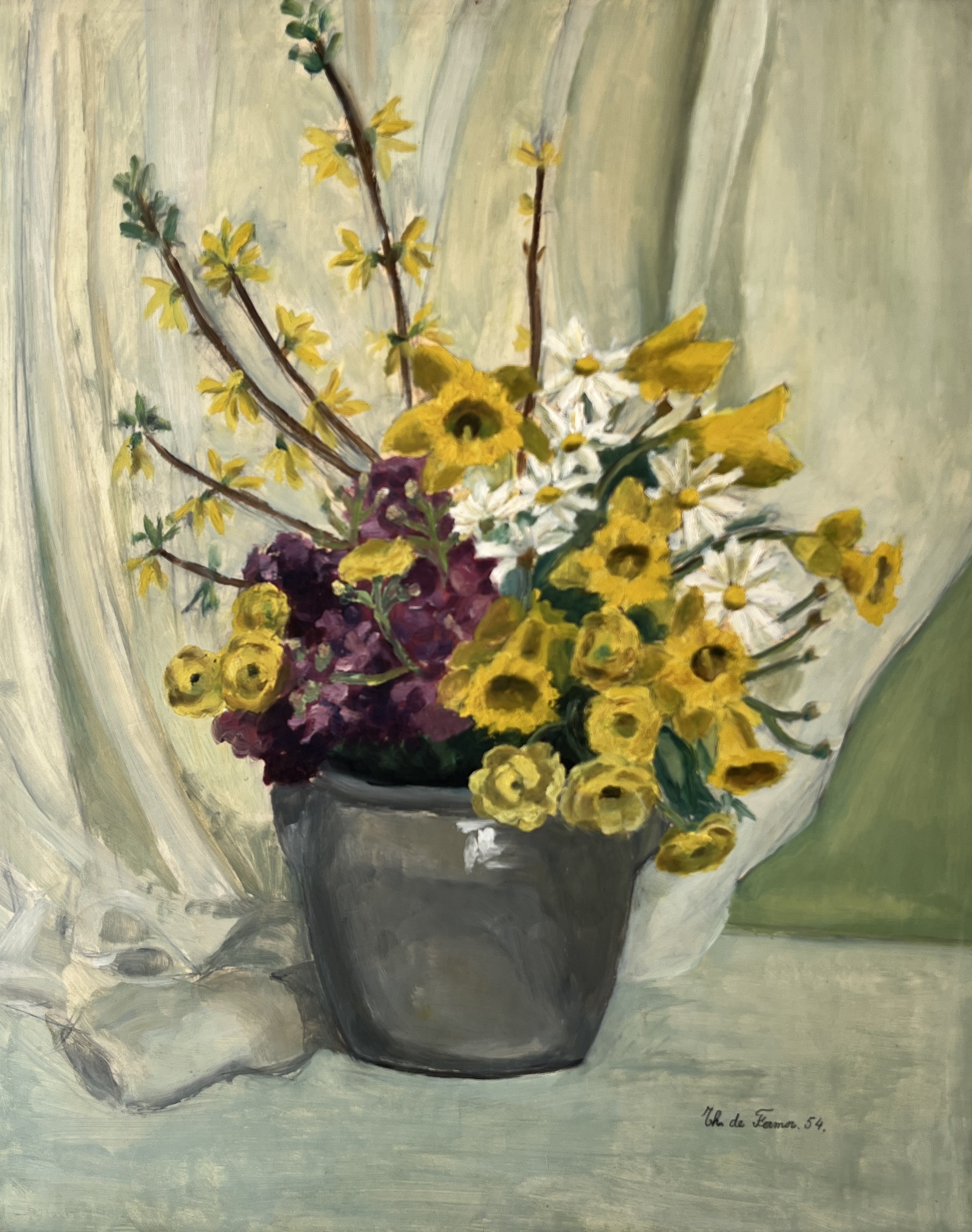 Th. De Fermor, Pot fleuri Th. De Fermor, Pot fleuri