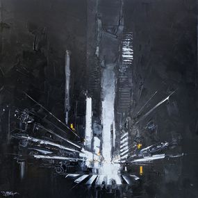 Peinture, Black Manhattan, Daniel Castan