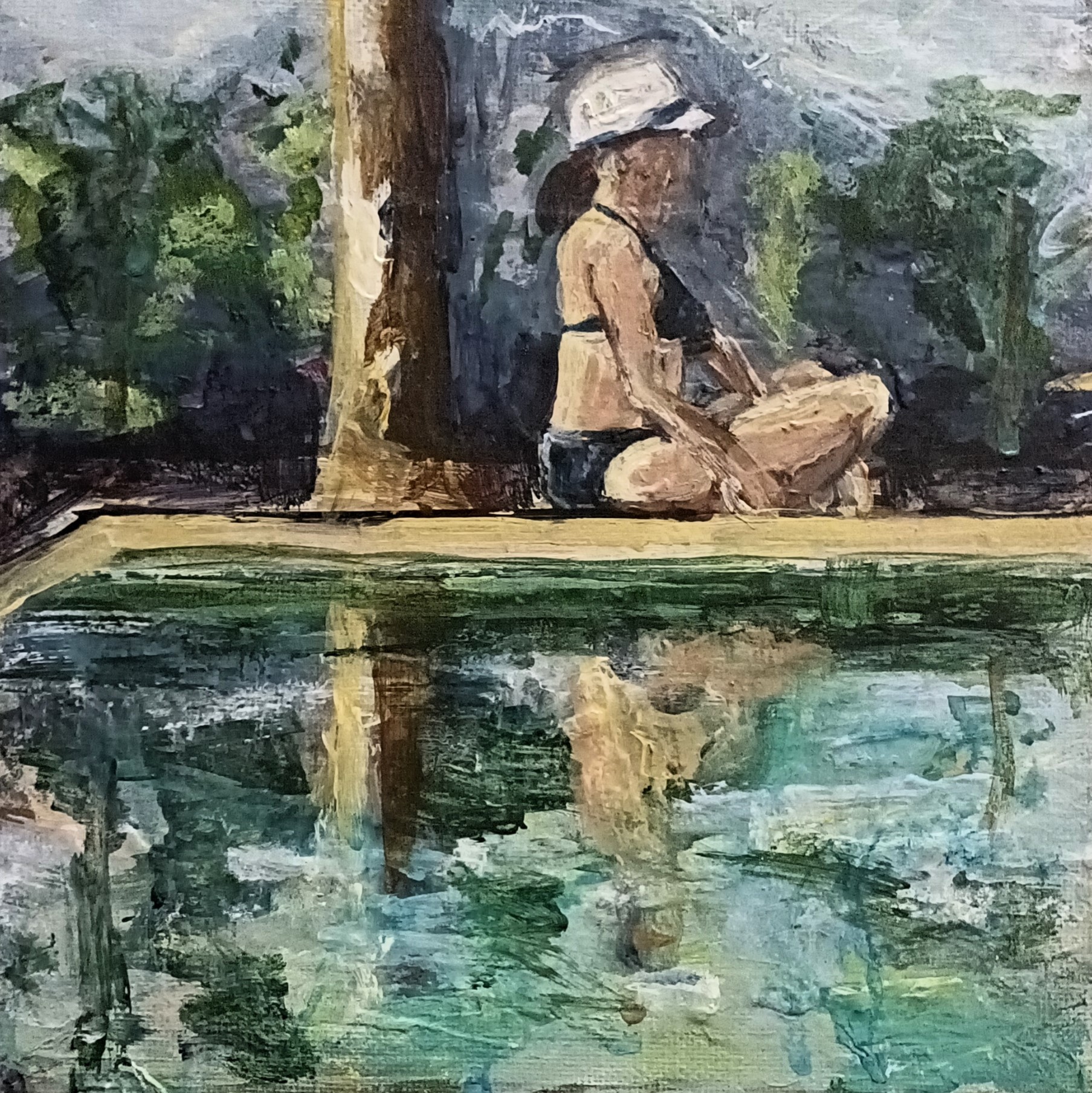 Anne-Sophie Larcena, Réflexions aquatiques Anne-Sophie Larcena, Réflexions aquatiques