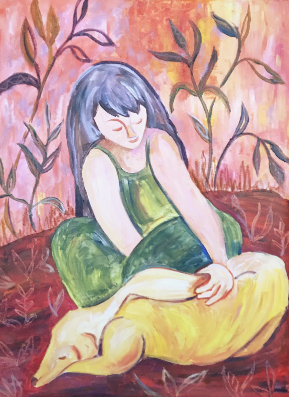 Tetiana Pchelnykova, Bonding in Open Fields, The Happiness Series: Exploring Inner Joy series Tetiana Pchelnykova, Bonding in Open Fields, The Happiness Series: Exploring Inner Joy series