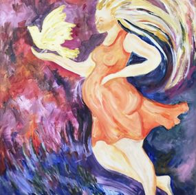 Painting, Flight of Hope, The Happiness Series: Exploring Inner Joy series, Tetiana Pchelnykova