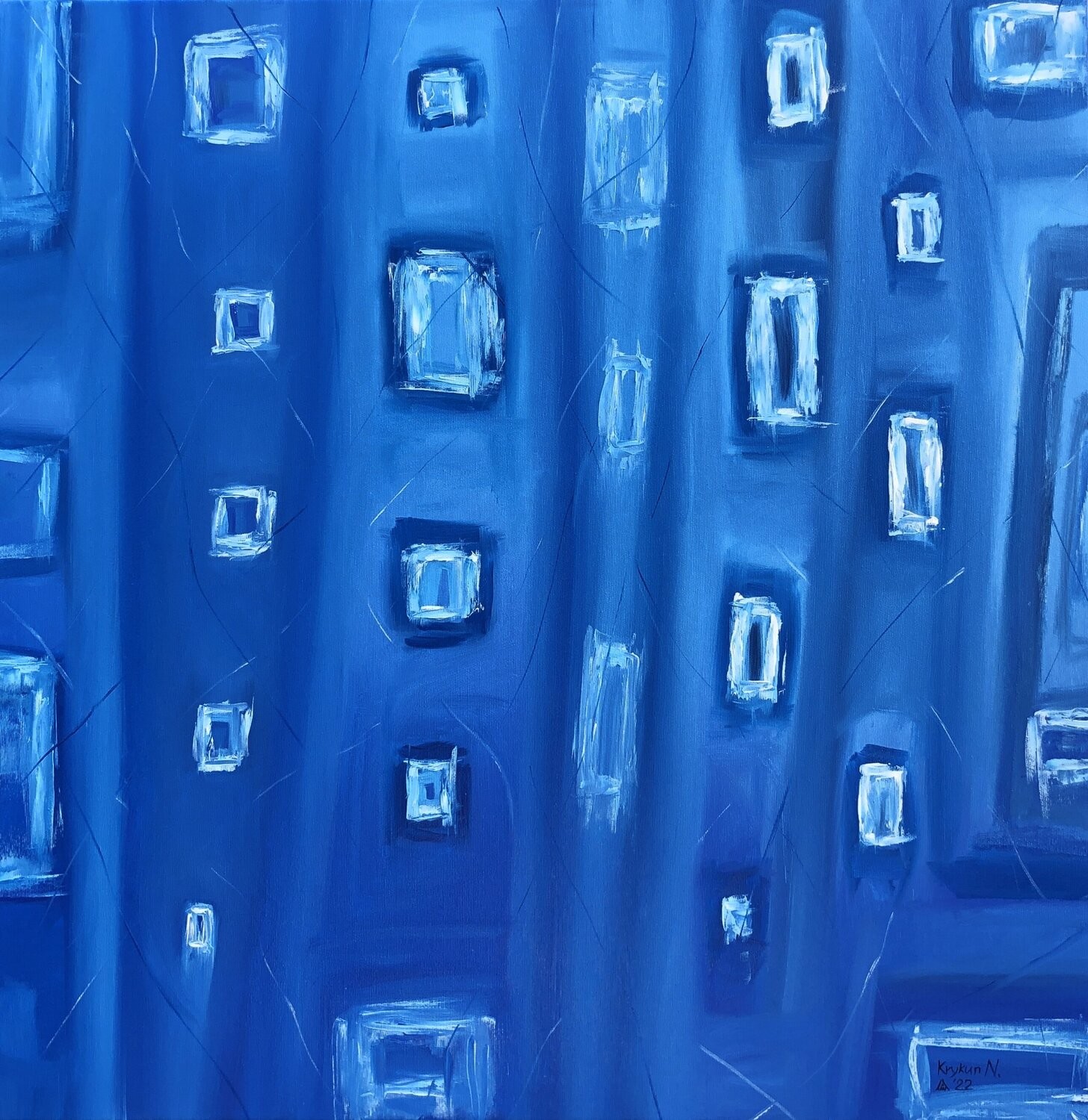Nataliia Krykun, Blue Meditation Nataliia Krykun, Blue Meditation