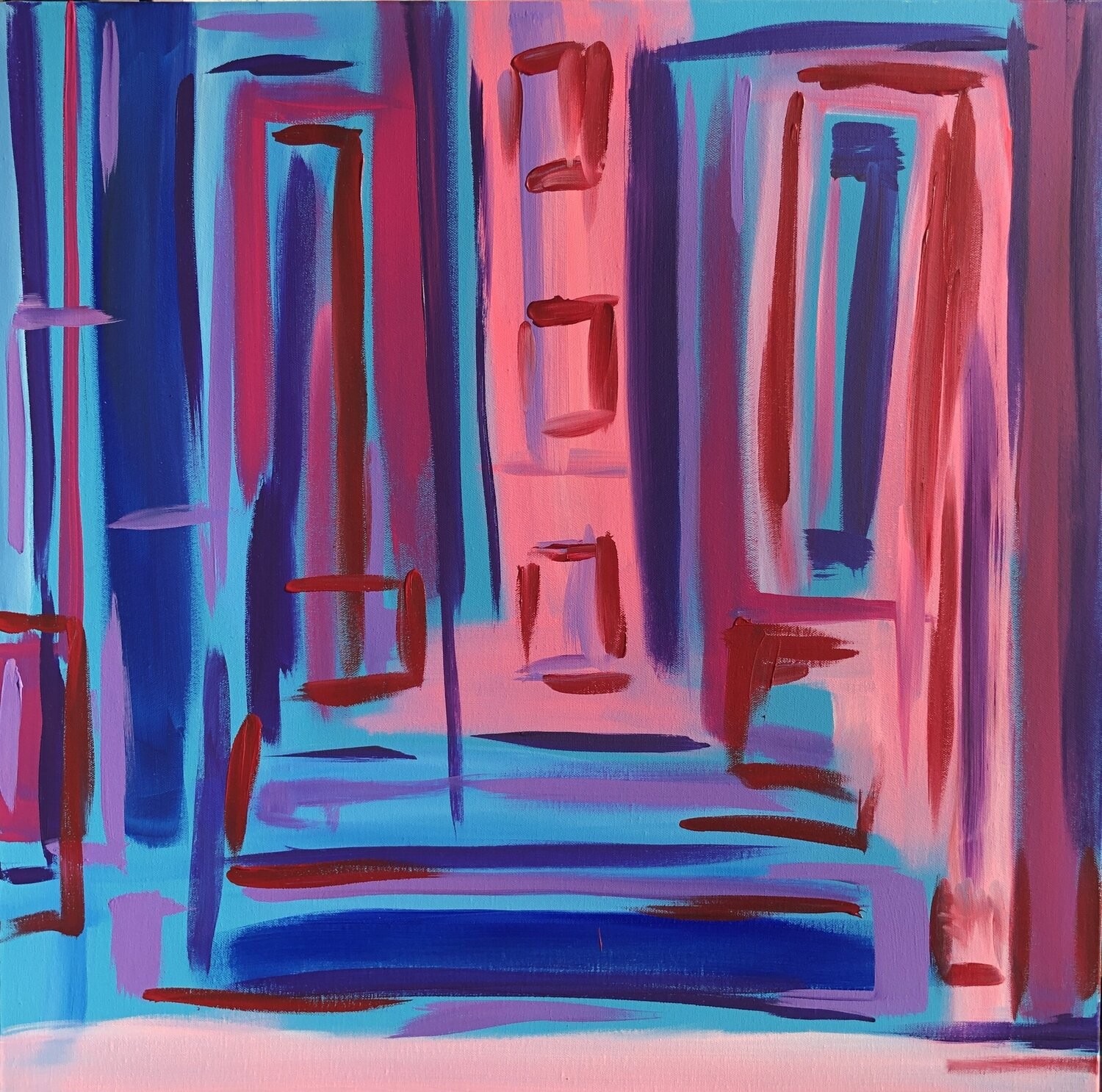Nataliia Krykun, Bright color abstraction Nataliia Krykun, Bright color abstraction