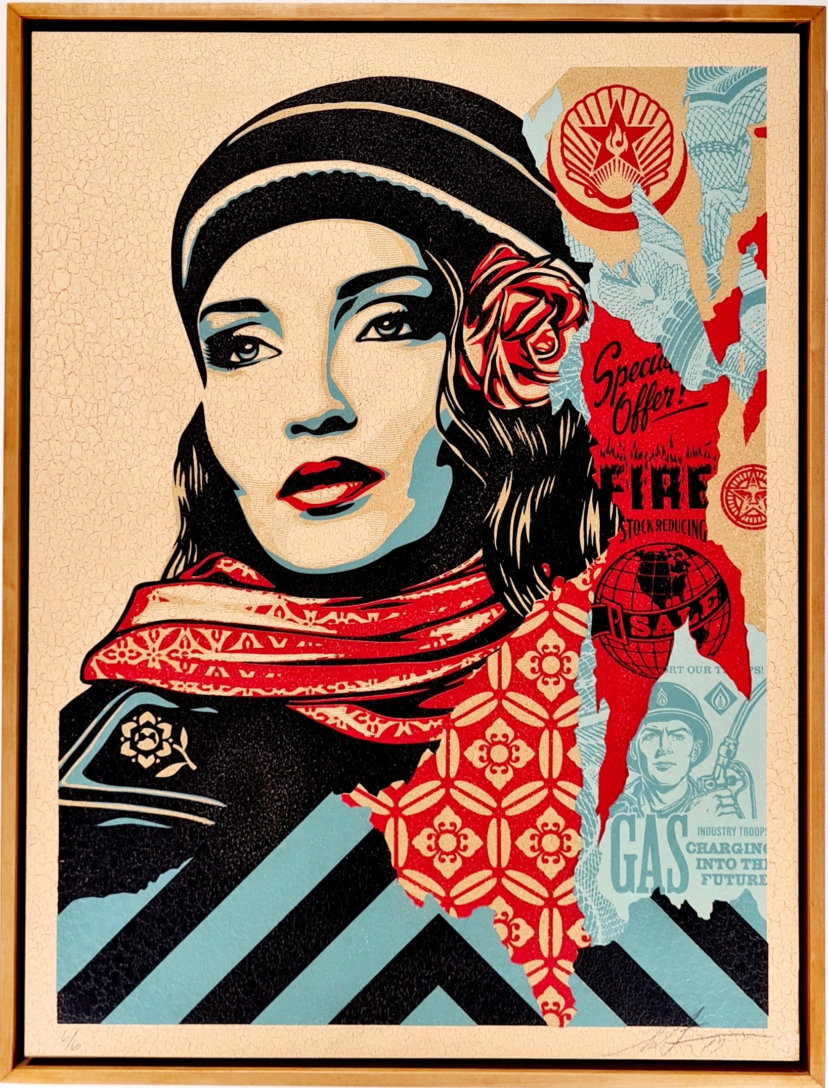 Shepard Fairey (Obey), Fire Sale 6/6 Shepard Fairey (Obey), Fire Sale 6/6