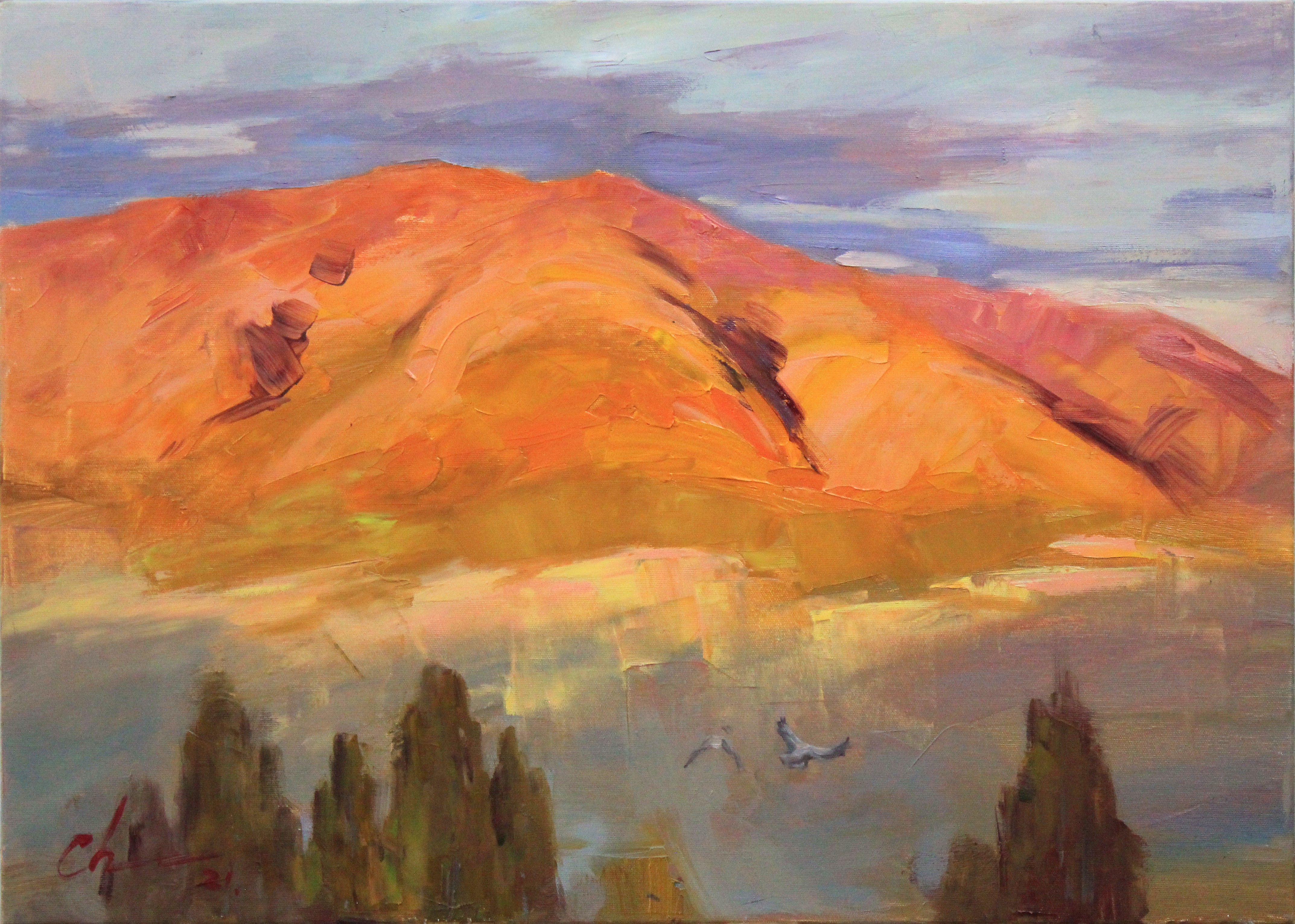 Serhii Cherniakovskyi, Last rays of the sun Serhii Cherniakovskyi, Last rays of the sun