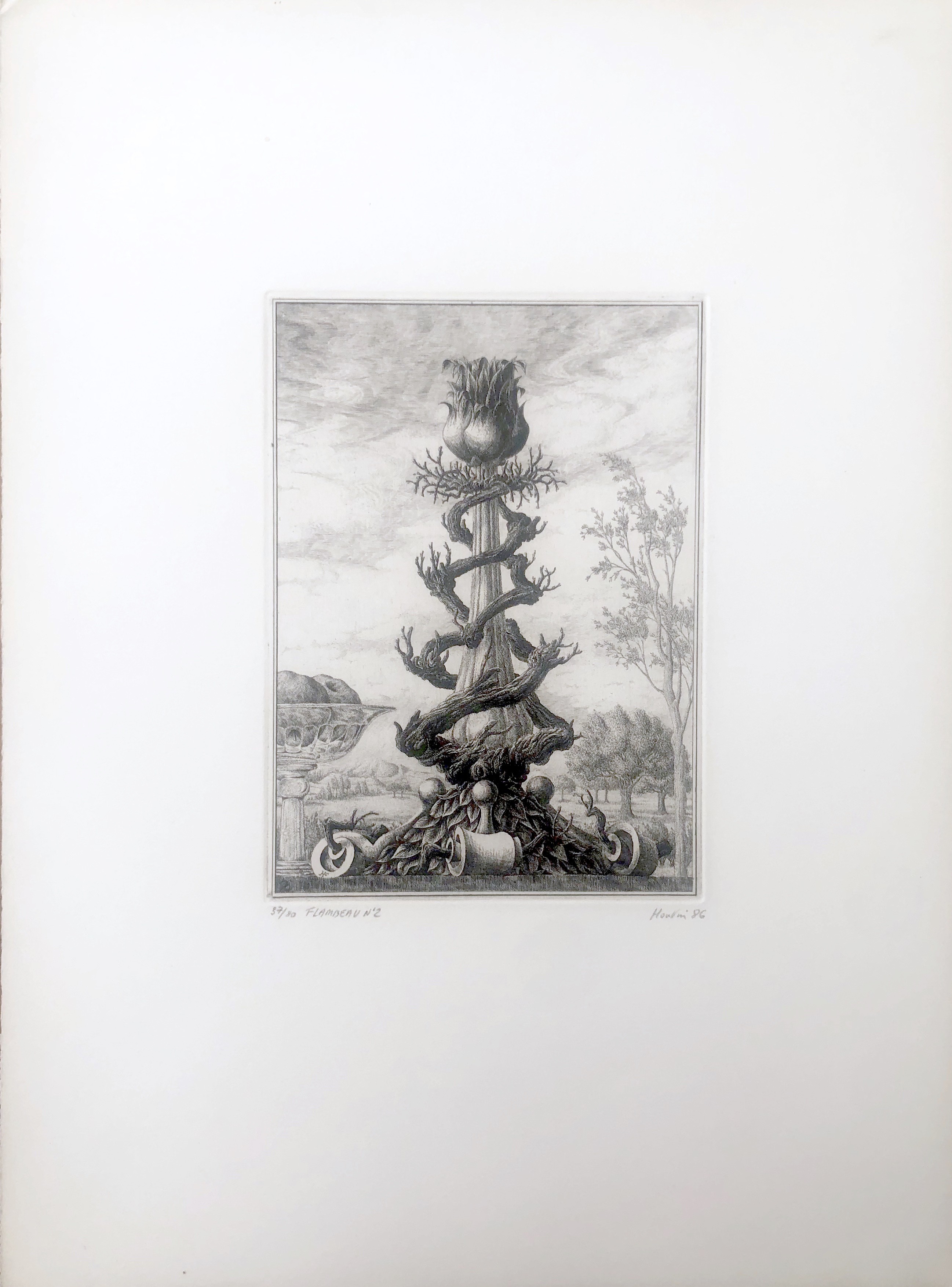 François Houtin, Flambeau n°2 François Houtin, Flambeau n°2
